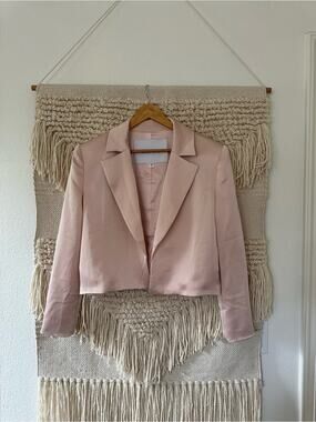 GRLFRND Jain Satin Blazer